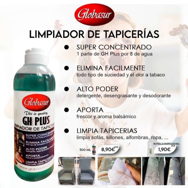 gh plus tapicerías 500ml