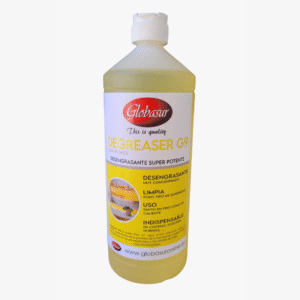 Botella Degreaser G9 desengrasante industrial Globasur 1 litro