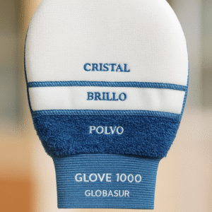 Glove 1000 Globasur – guante de microfibra 3 capas para cristal, brillo y polvo